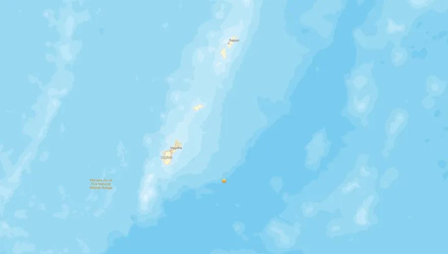 關島外海搖了！規模5.9「極淺地震」　無海嘯風險