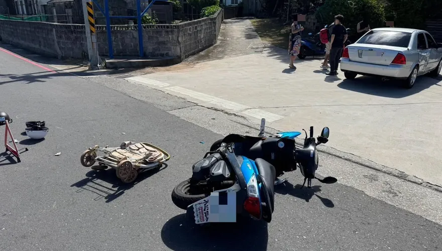 影/才出生沒多久！澎湖夫妻騎車車禍　5月嬰傷重不治
