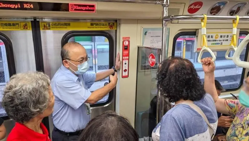 北捷中和新蘆線試辦「精簡跑馬燈」　到站資訊即時看