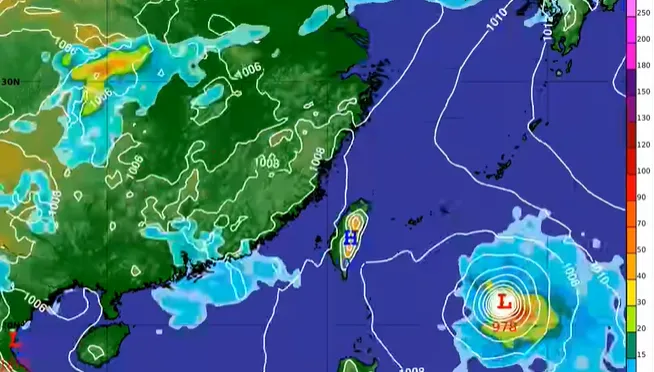 中颱楊柳繼續長胖　吳聖宇：明午後台東市附近登陸機會高