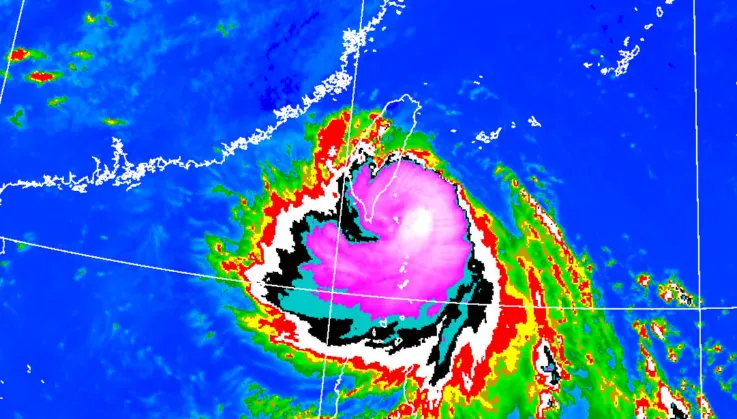 楊柳颱風中心「快要撞進來」了　挾強風豪雨估台東登陸