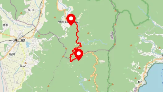 花蓮縣富里鄉台23K至16K　預警性道路封閉