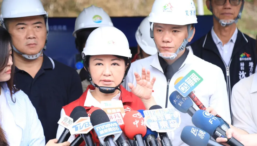 不理會民進黨「粉底液之亂」盧秀燕：希望大家把心思放在災民上
