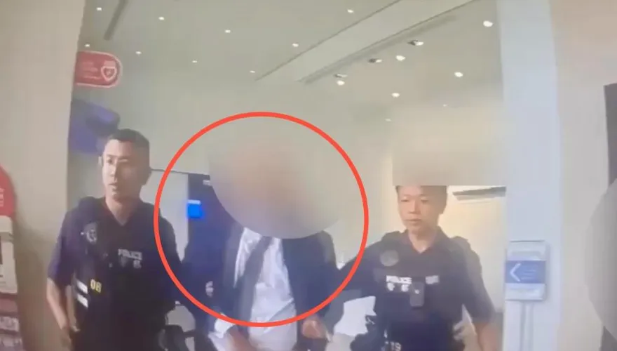 影/怪男襲擊女主播今又闖電視台　直奔攝影棚討版權費