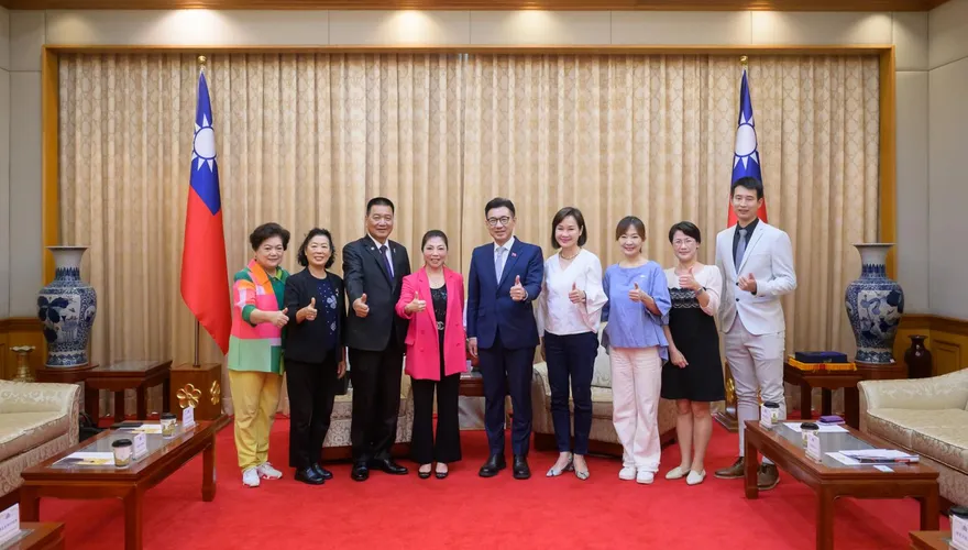 接見亞洲台商總會　江啟臣：立院永遠是台商娘家
