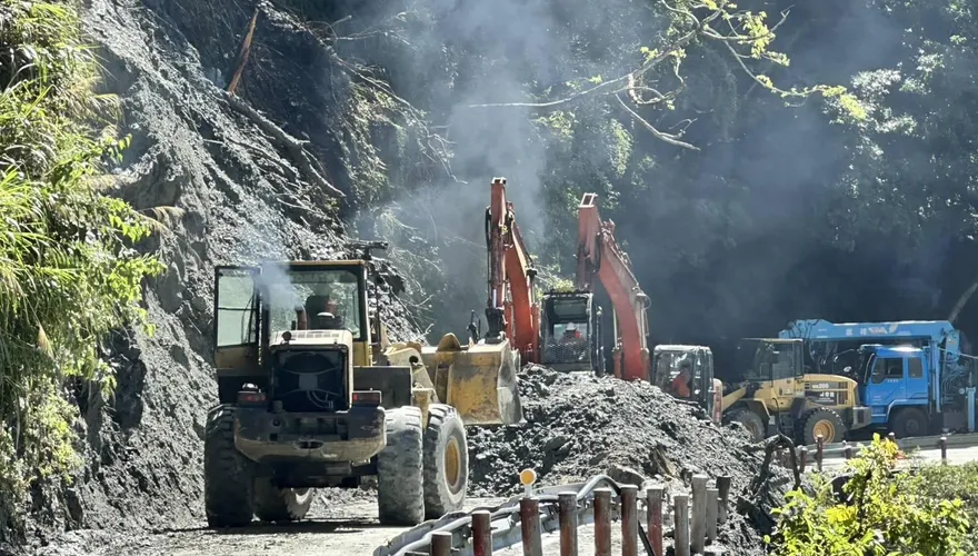 中橫公路薛家場段恢復通行　台8線部分路段仍管制