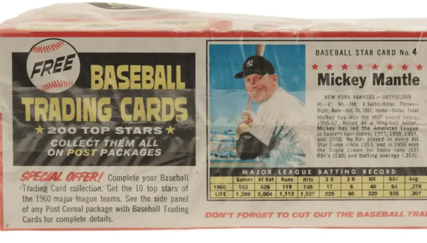 MLB/挖到寶！她買「冷戰時期糧食」竟附價值65萬洋基球員卡