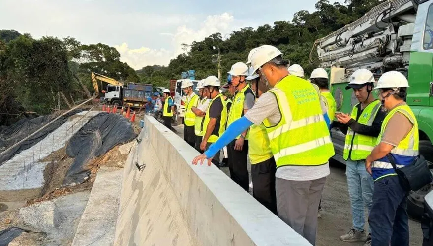 三義景山溪水管搶修完工　台中「逾29萬戶」逐步復水