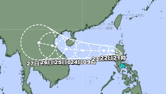 烈風警報！日本氣象廳估「劍魚颱風」24小時內生成