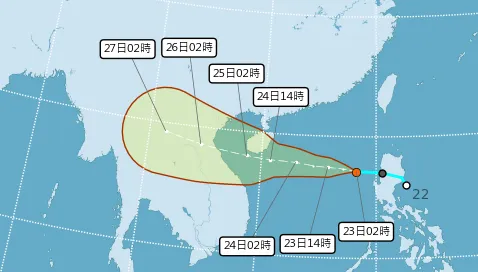 颱風「劍魚」最快今上午生成　屏東、台東發布大雨特報