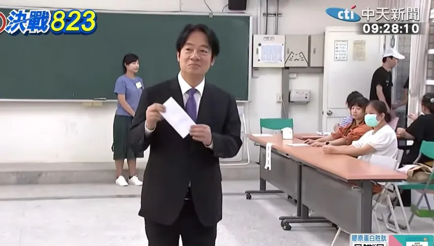 賴清德回台南投票　趕赴七股視察災後復建