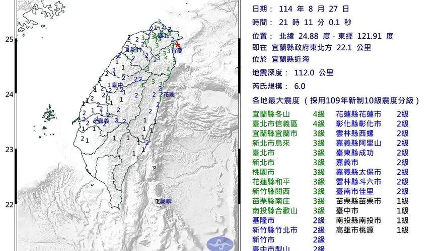 宜蘭近海6.0地震上下狂抖　高鐵、台鐵、公路交通影響一次看