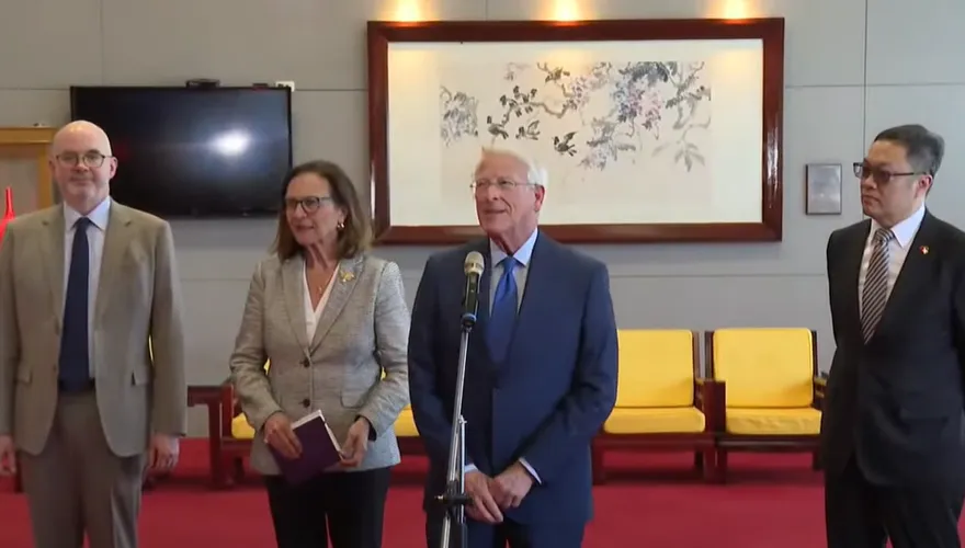 9年來首度！美國2重量級議員訪台　外交部事前保密到家