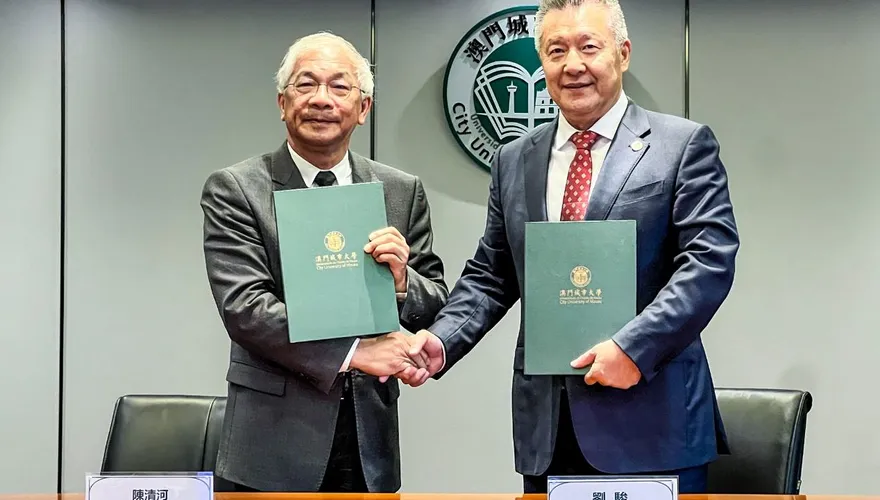 世新大學與澳門城市大學簽署合作協議！　共創跨境教育新局