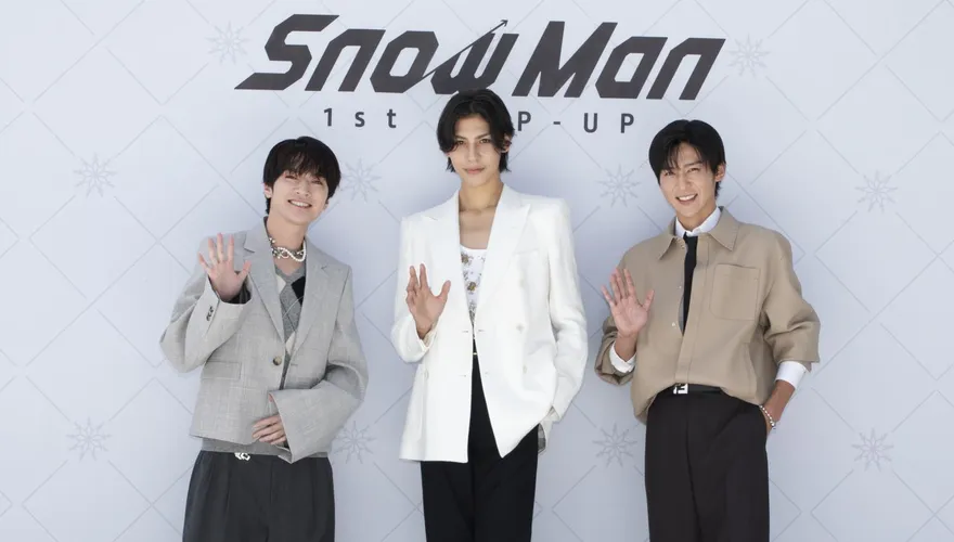 Snow Man襲韓打歌！目黑蓮、深澤辰哉、Raul驚喜現身首爾快閃店