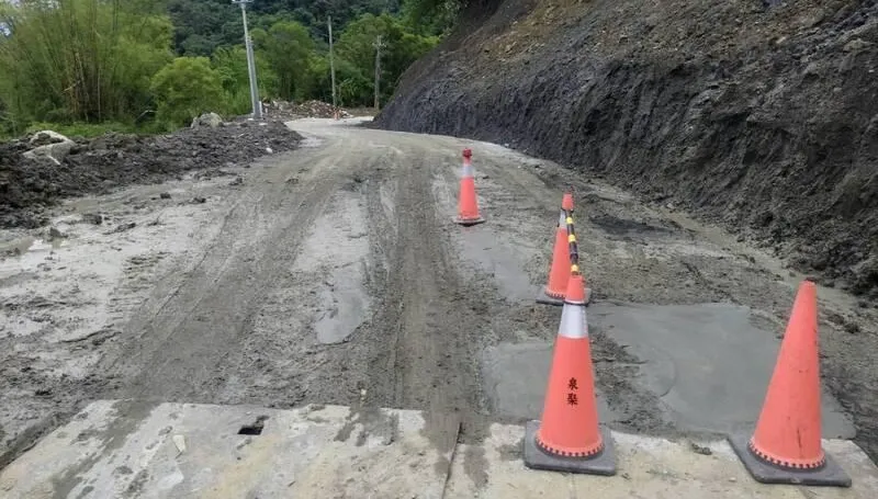 台南南化關山里搶通臨時便道　開放3時段通行