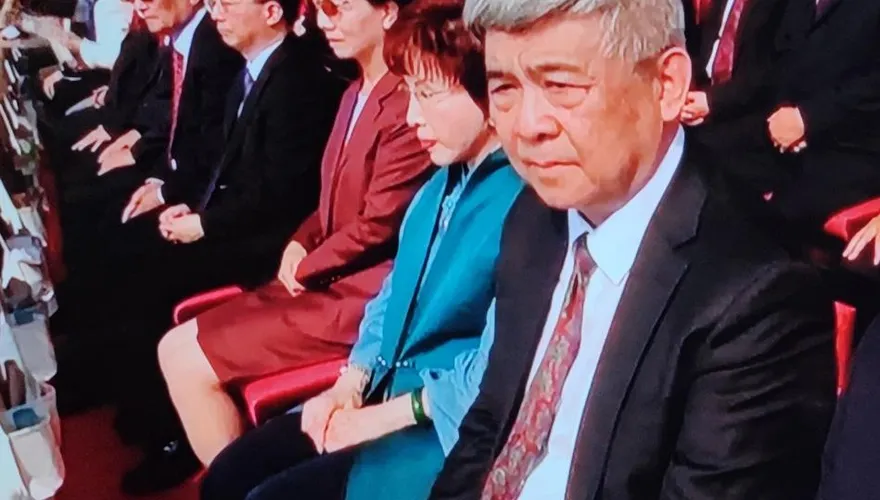 參加九三閱兵「內心非常震撼」　洪秀柱：要以智慧築起兩岸和平之橋