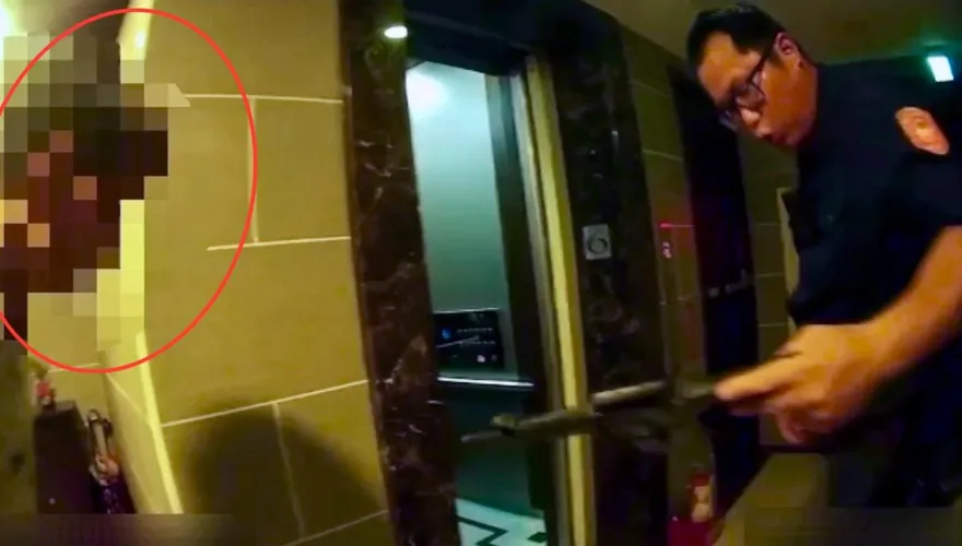 影/蘆洲男拿步槍向老母討錢　網友嚇壞PO網警速逮人