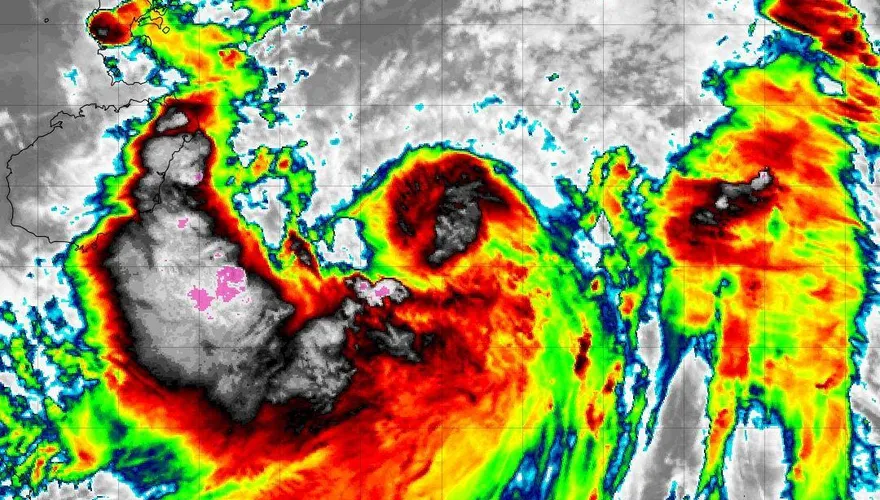 塔巴颱風北上！全台雨彈連轟3天　「4縣市」慎防豪雨