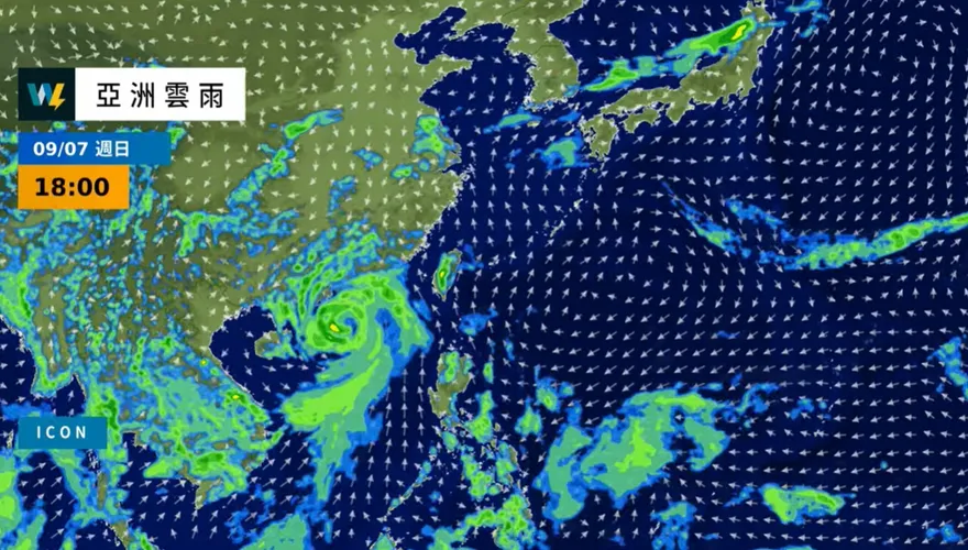 塔巴颱風外圍水氣影響　粉專示警：中部以北午後炸雷雨