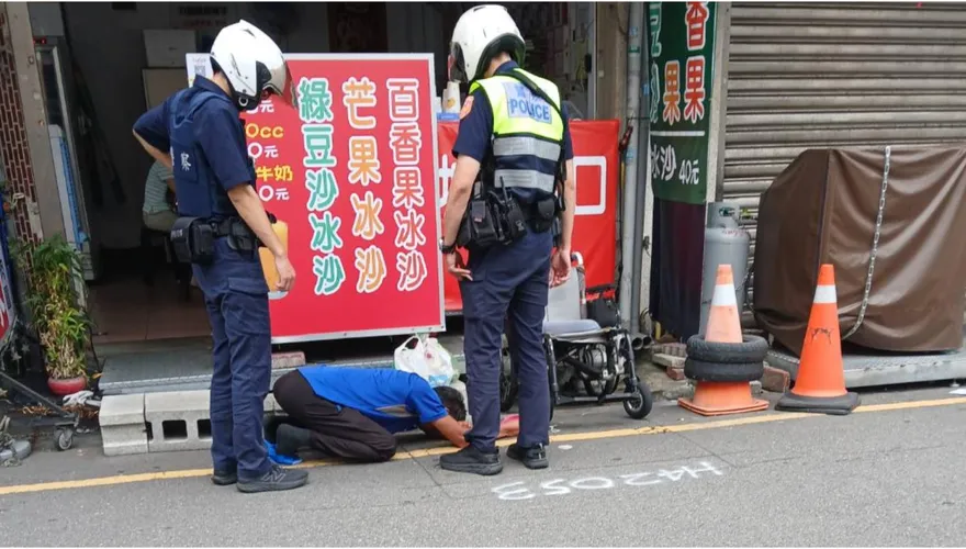 新竹甜不辣店遭惡男討愛心餐還恐嚇　借不到錢躺店門口