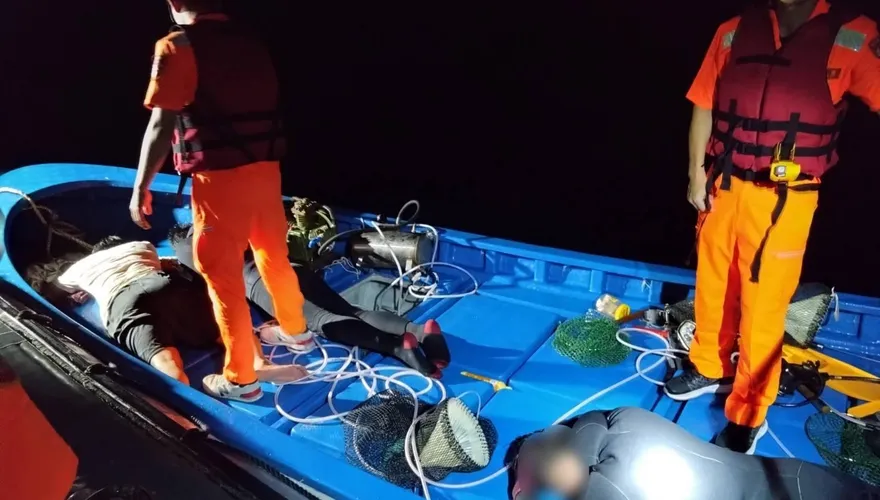 大陸海警船剛走漁船又來！東沙海域接連挑釁　海巡強勢驅離