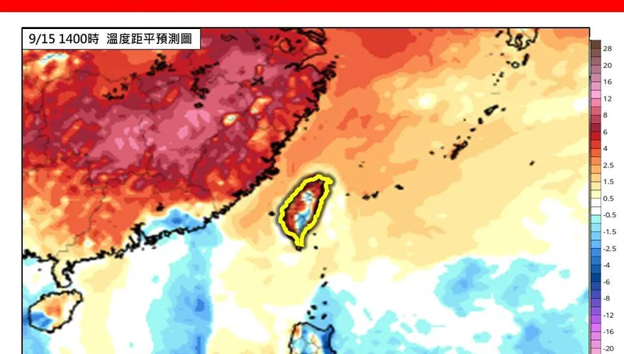 內湖37.6度全台最高　林得恩：今日體感溫度飆40度