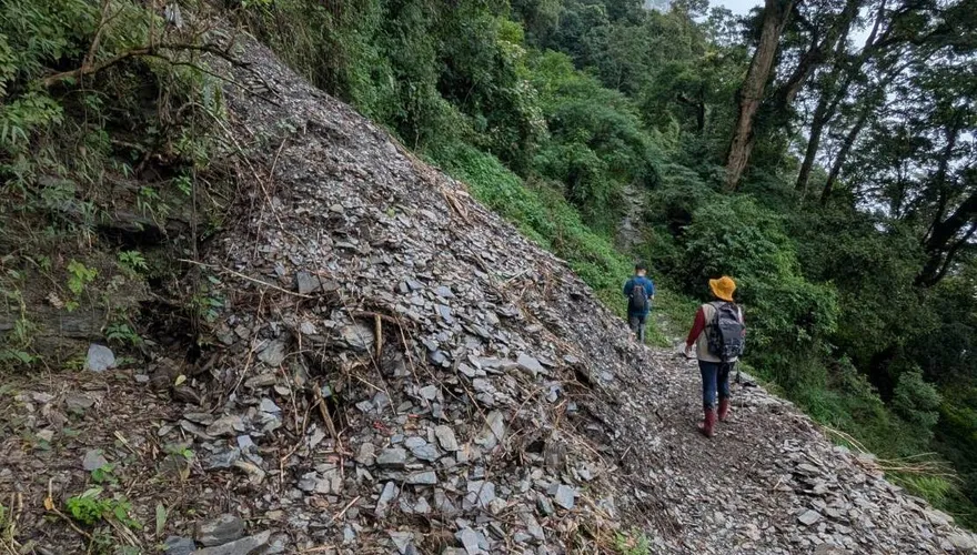 豪雨釀屏東北大武山步道多處崩塌搶修　最快10/1對外開放