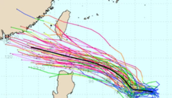 樺加沙恐成中颱　9/23、24東半部和南部防降雨致災