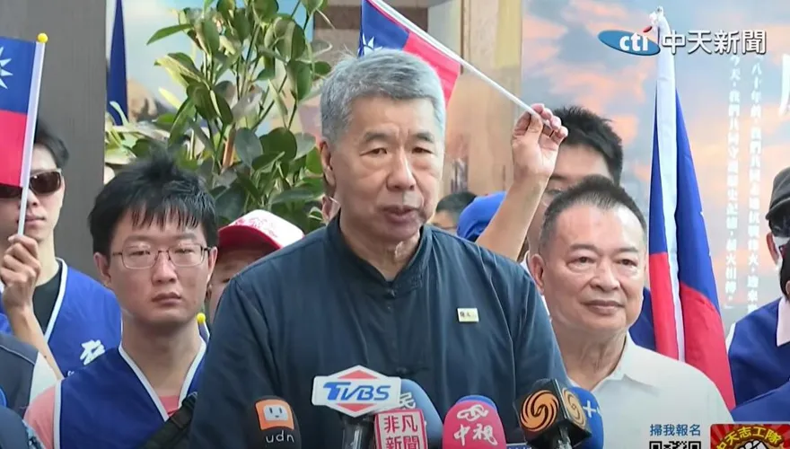 影/張亞中登記參選國民黨主席！點名趙少康向黨員道歉