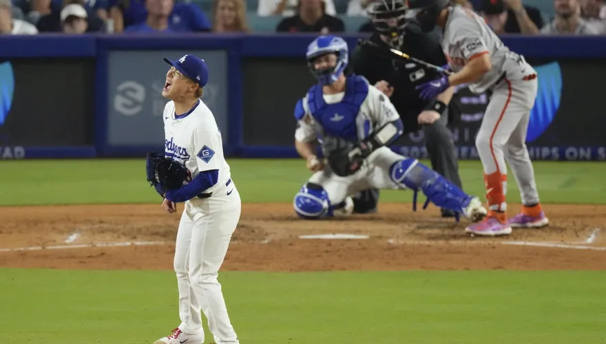 MLB/山本由伸5.1局好投卻丟6保送　道奇險勝巨人
