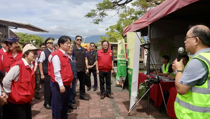 快點進去看！賴清德「重大提醒」　今早921國家級警報有「附件」
