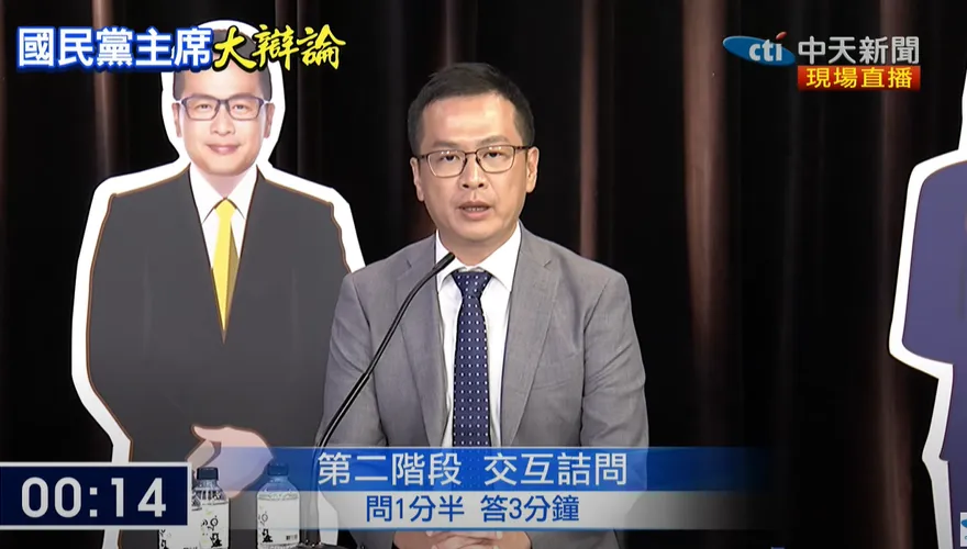 國民黨主席大辯論/羅智強：讓徐巧芯等新生代戰將躍上歷史舞台