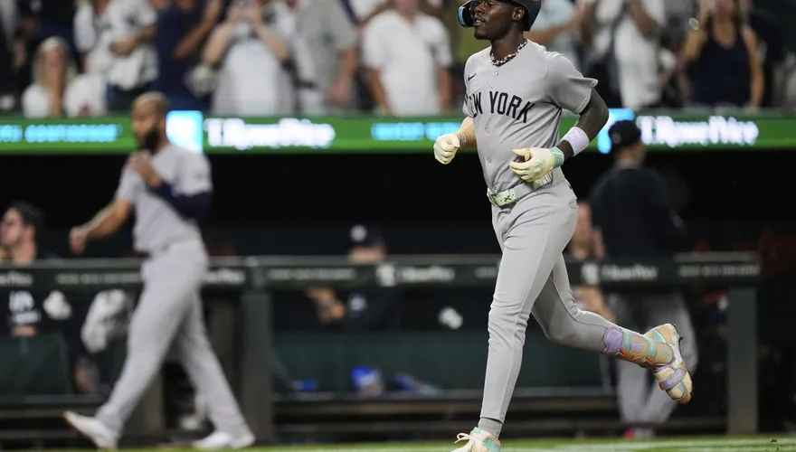MLB/奇澤姆炸裂！　成洋基隊史第三位30轟30盜球員
