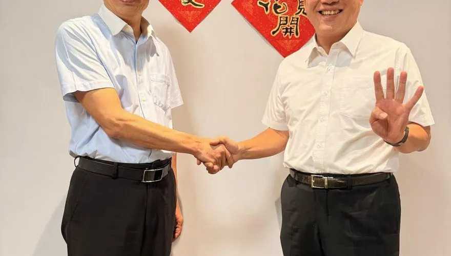 郝龍斌備戰黨魁尋求大咖支持　韓國瑜贈：心想4成！
