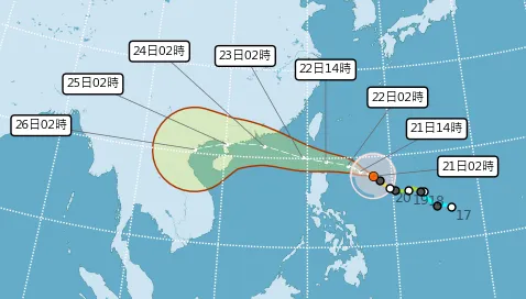 挑戰今年風王！樺加沙恐升級強颱　 海陸警今齊發