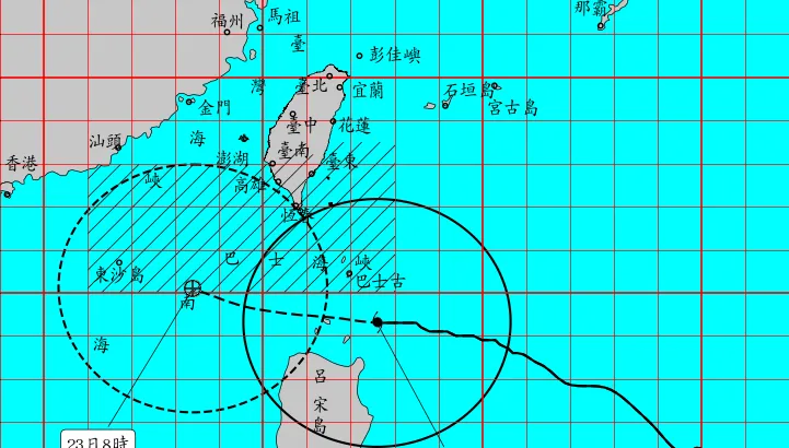 樺加沙強度恐逼2018年山竹颱風　氣象署：暴風圈更廣