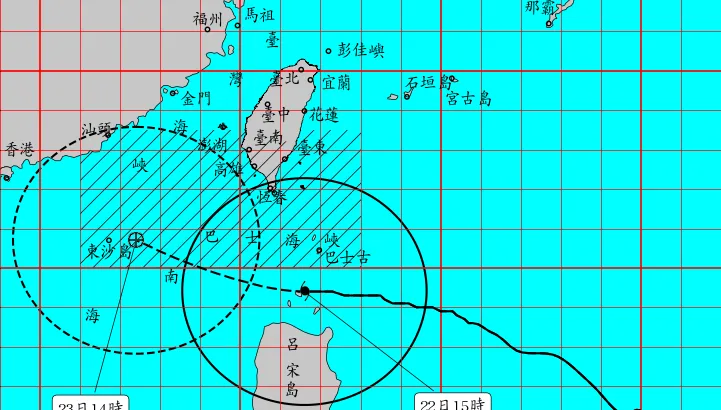 樺加沙今晚至明晨風雨最劇烈！　7縣市達停班課標準