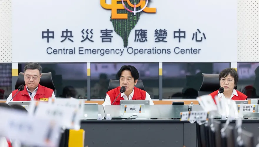馬太鞍溪堰塞湖溢流水淹光復　賴清德明前往災區視察