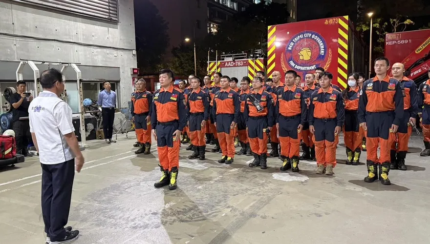 影/馬太鞍溪堰塞湖溢流重創光復鄉　新北56人22車馳援