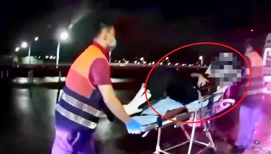 影/北市醉情侶搭車失控暴走　女遭男友打到流鼻血跳車