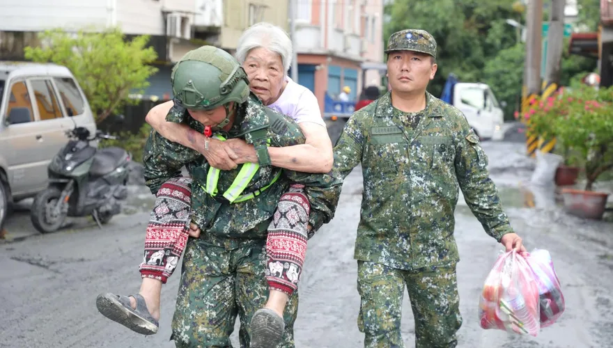 花東防衛部成立前進指揮所　全力投入堰塞湖溢流災後復原