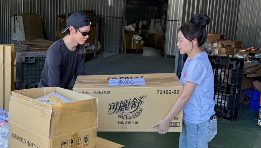 堰塞湖溢流重創花蓮！　夏和熙揪30位藝人「送1卡車物資」獻愛心