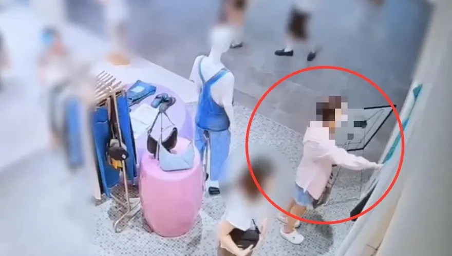 影/南港LaLaport內10店家接連遭竊　女賊遭逮辯「全忘了」