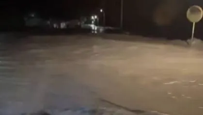 凌晨光復佛祖街水又滿上來！　當地人急示警：晚上別待在家