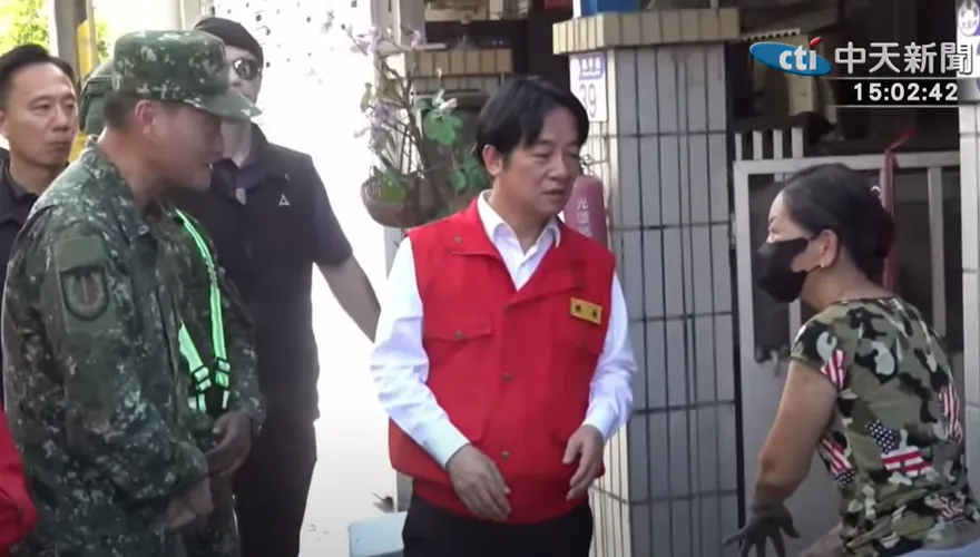 賴清德花蓮勘災吐驚句！「好像每家老公身體都不好」網傻眼開轟