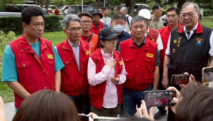 到花蓮勘災要災民迴避？蕭美琴澄清：願傾聽意見沒要求迴避