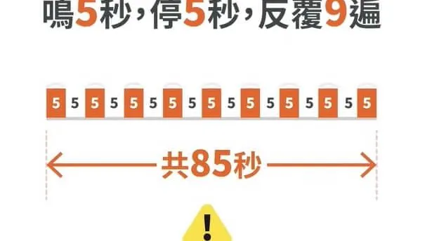 光復鄉謠傳潰堤引恐慌　政院公布海嘯警報聲：鳴5秒停5秒