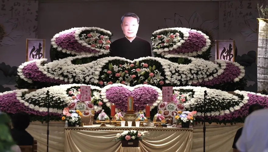 林義雄今告別式！「孫子」張軒睿紅眼眶　鳥來嬤也來了