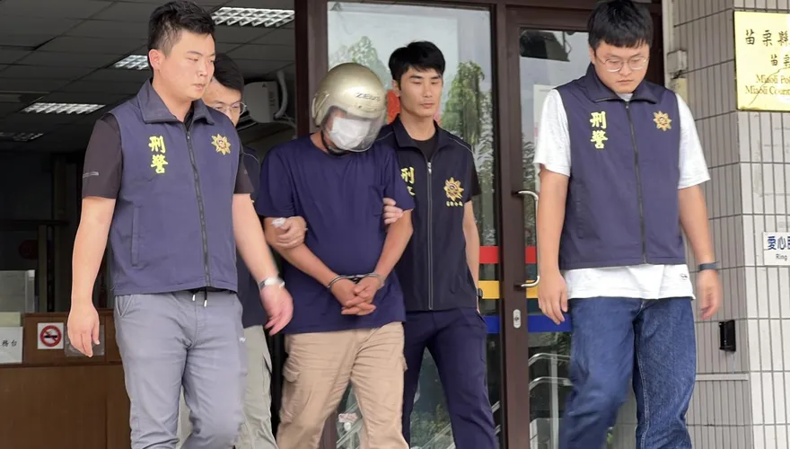 影/苗栗隨機砍人犯涉4罪名　檢方複訊後聲押禁見